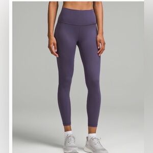 Lululemon Wunder Train High Rise Tight 25” with Pockets, Nightfall